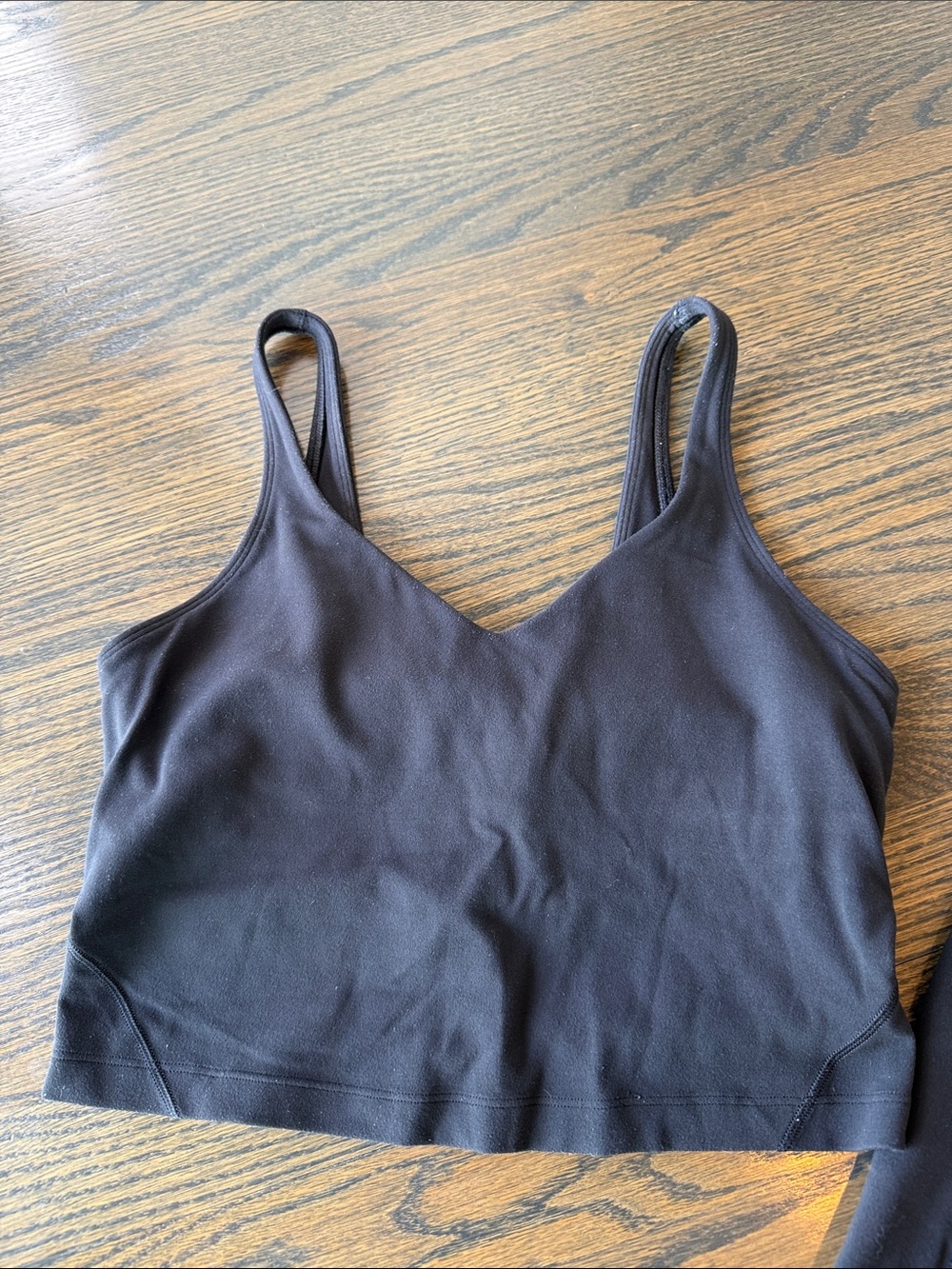 Lululemon Align High-Rise Legging 25" pockets black size 4 Align Tank size 6 GUC - Picture 9 of 16